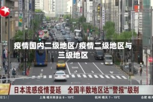 疫情国内二级地区/疫情二级地区与三级地区
