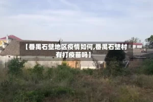 【番禺石壁地区疫情如何,番禺石壁村有打疫苗吗】